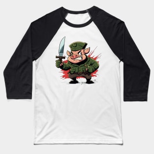 pig army Baseball T-Shirt